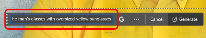 Entering the prompt.