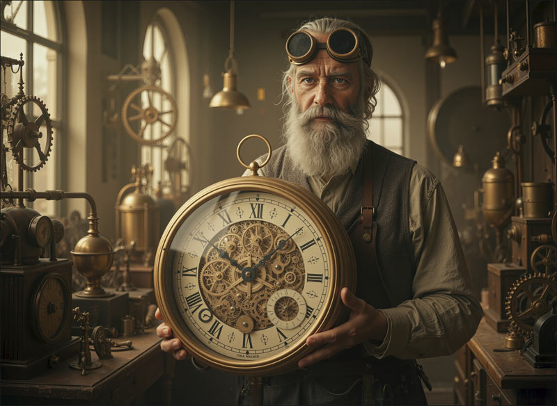 An AI image upscaled 2x in Photoshop using Generative Upscale with Topaz Bloom.