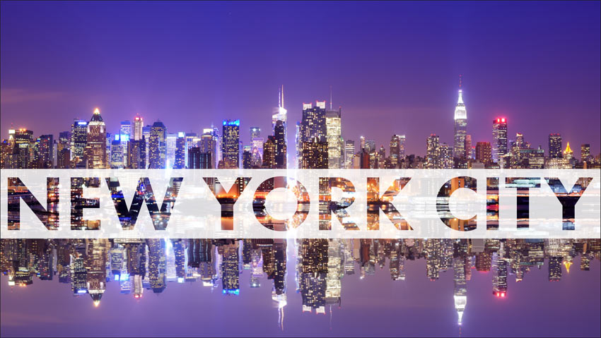 A transparent text effect created with this Photoshop tutorial